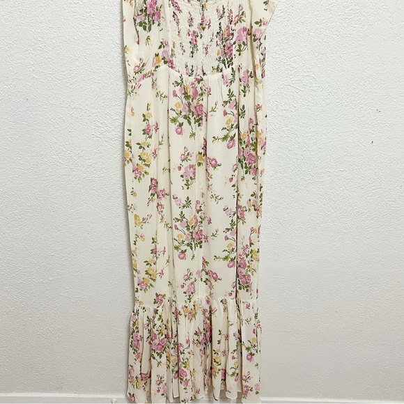 NWT Reformation Irisa Floral Trumpet Dress - Picture 12 of 13